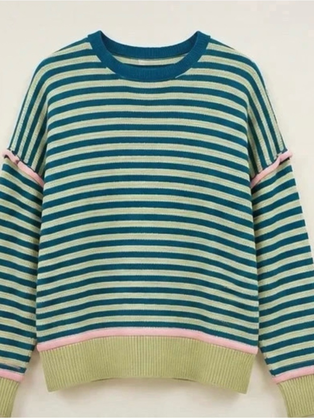 Striped Crewneck Sweater